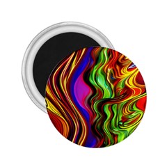 Swirls And Curls 2 25  Magnets by GardenOfOphir