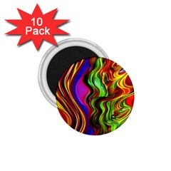 Swirls And Curls 1 75  Magnets (10 Pack)  by GardenOfOphir