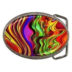 Swirls And Curls Belt Buckles by GardenOfOphir