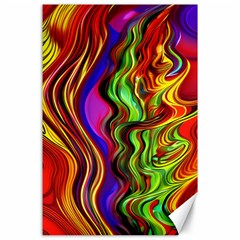 Swirls And Curls Canvas 24  X 36  by GardenOfOphir