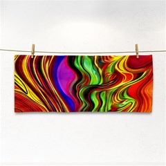 Swirls And Curls Hand Towel by GardenOfOphir