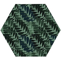 Background Pattern Leaves Texture Design Wallpaper Wooden Puzzle Hexagon by Wegoenart