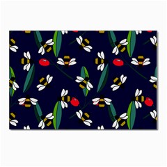 Art Floral Design Pattern Floral Pattern Postcards 5  X 7  (pkg Of 10) by Wegoenart