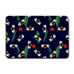 Art Floral Design Pattern Floral Pattern Small Doormat