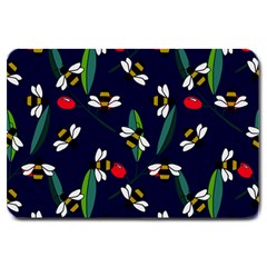 Art Floral Design Pattern Floral Pattern Large Doormat by Wegoenart