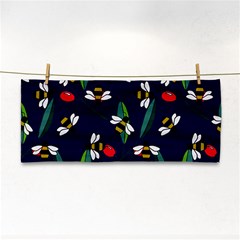 Art Floral Design Pattern Floral Pattern Hand Towel by Wegoenart