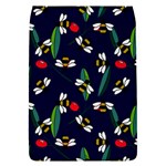 Art Floral Design Pattern Floral Pattern Removable Flap Cover (L) Front