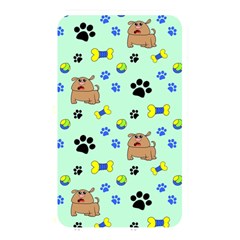 Dog Pattern Seamless Blue Background Scrapbooking Memory Card Reader (rectangular) by Wegoenart