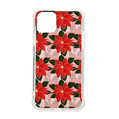 Poinsettia Pattern Seamless Pattern Christmas Xmas Iphone 11 Pro 5 8 Inch Tpu Uv Print Case