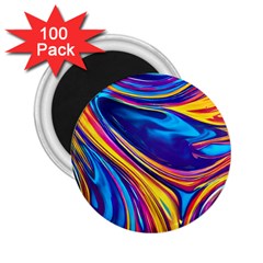 Dancing In The Liquid Light 2 25  Magnets (100 Pack)  by GardenOfOphir