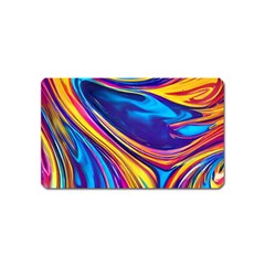 Dancing In The Liquid Light Magnet (name Card) by GardenOfOphir