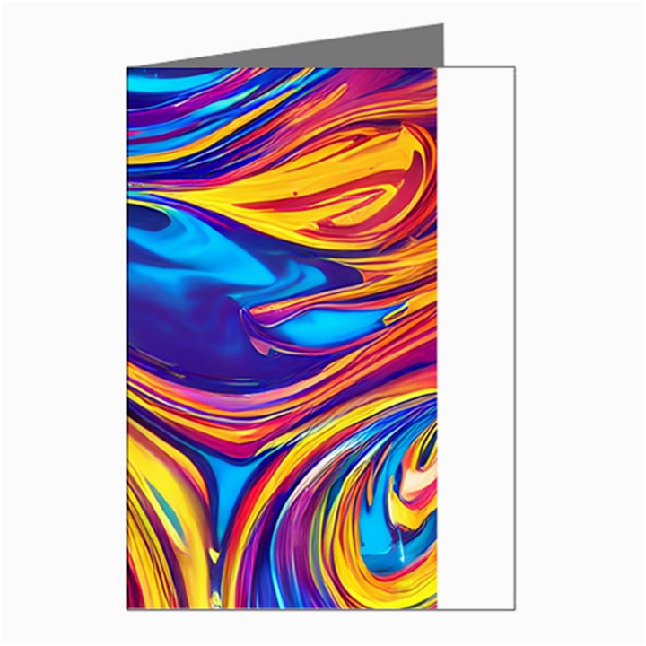 Dancing In The Liquid Light Greeting Cards (Pkg of 8)