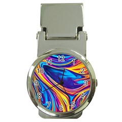 Dancing In The Liquid Light Money Clip Watches by GardenOfOphir