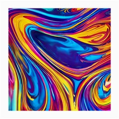 Dancing In The Liquid Light Medium Glasses Cloth (2 Sides) by GardenOfOphir