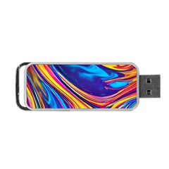 Dancing In The Liquid Light Portable Usb Flash (two Sides) by GardenOfOphir