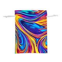 Dancing In The Liquid Light Lightweight Drawstring Pouch (l) by GardenOfOphir