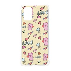 Pig Animal Love Romance Seamless Texture Pattern Samsung Galaxy S20plus 6 7 Inch Tpu Uv Case by Wegoenart