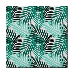 Background Pattern Texture Leaves Design Wallpaper Tile Coaster by Wegoenart