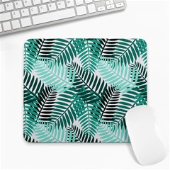 Background Pattern Texture Leaves Design Wallpaper Large Mousepad by Wegoenart