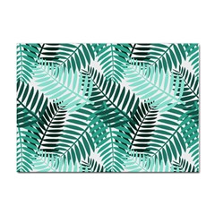 Background Pattern Texture Leaves Design Wallpaper Sticker A4 (100 Pack) by Wegoenart