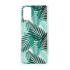 Background Pattern Texture Leaves Design Wallpaper Samsung Galaxy S20plus 6 7 Inch Tpu Uv Case