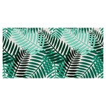 Background Pattern Texture Leaves Design Wallpaper Banner and Sign 6  x 3  Front