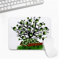 Watermelon Tree Abstraction On Watermelon Abundance Small Mousepad by Wegoenart