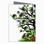 Watermelon Tree Abstraction On Watermelon Abundance Greeting Cards (Pkg of 8) Right