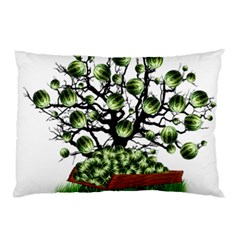 Watermelon Tree Abstraction On Watermelon Abundance Pillow Case by Wegoenart