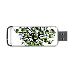 Watermelon Tree Abstraction On Watermelon Abundance Portable Usb Flash (one Side) by Wegoenart