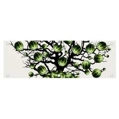 Watermelon Tree Abstraction On Watermelon Abundance Banner And Sign 6  X 2  by Wegoenart