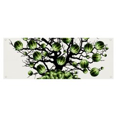 Watermelon Tree Abstraction On Watermelon Abundance Banner And Sign 8  X 3  by Wegoenart