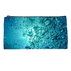 Nature Wallpaper Bubbles Water Bubbly Pencil Case by Wegoenart