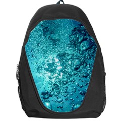 Nature Wallpaper Bubbles Water Bubbly Backpack Bag by Wegoenart