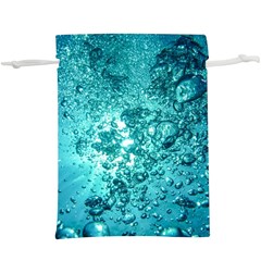 Nature Wallpaper Bubbles Water Bubbly Lightweight Drawstring Pouch (xl) by Wegoenart