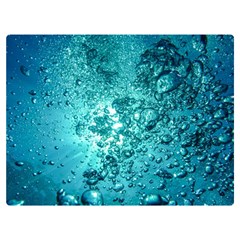 Nature Wallpaper Bubbles Water Bubbly Premium Plush Fleece Blanket (extra Small)