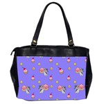 Art Pattern Design Seamless Scrapbooking Oversize Office Handbag (2 Sides) Back