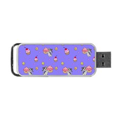 Art Pattern Design Seamless Scrapbooking Portable Usb Flash (two Sides) by Wegoenart