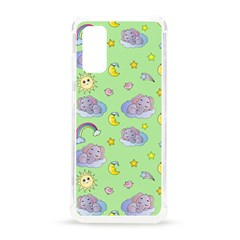 Elephant Sleeping Elephants Background Samsung Galaxy S20 6 2 Inch Tpu Uv Case