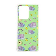 Elephant Sleeping Elephants Background Samsung Galaxy S20 Ultra 6 9 Inch Tpu Uv Case