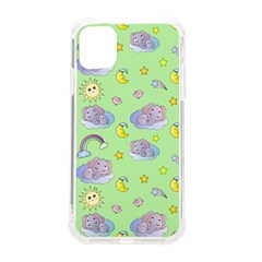 Elephant Sleeping Elephants Background Iphone 11 Tpu Uv Print Case