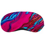 Colorful Abstract Fluid Art Sleeping Mask Front