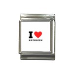 I love kathleen Italian Charm (13mm) Front