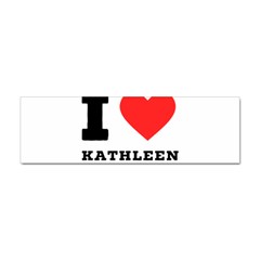 I Love Kathleen Sticker Bumper (10 Pack) by ilovewhateva