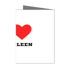 I Love Kathleen Mini Greeting Cards (pkg Of 8) by ilovewhateva