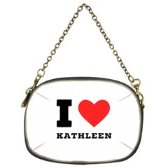 I Love Kathleen Chain Purse (one Side) by ilovewhateva