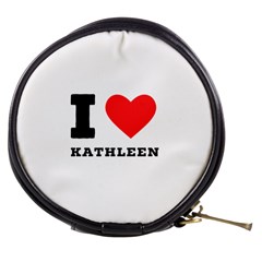 I Love Kathleen Mini Makeup Bag by ilovewhateva