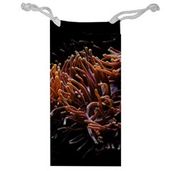 Sea Anemone Coral Underwater Ocean Sea Water Jewelry Bag by Wegoenart