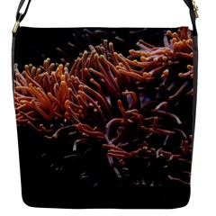 Sea Anemone Coral Underwater Ocean Sea Water Flap Closure Messenger Bag (s) by Wegoenart