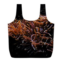 Sea Anemone Coral Underwater Ocean Sea Water Full Print Recycle Bag (l) by Wegoenart